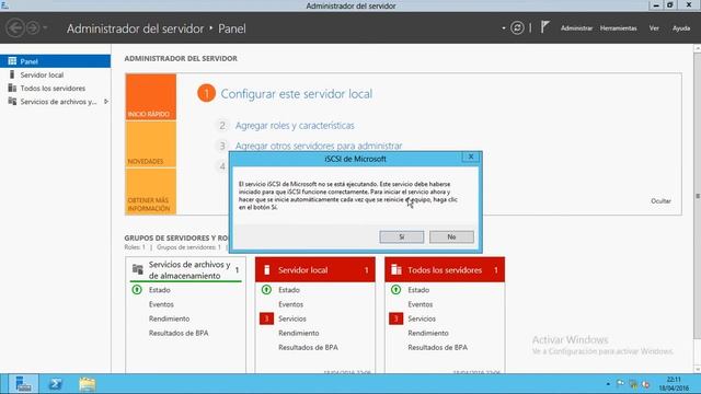 Configuración iSCSI en Windows Server 2012 Español смотреть онлайн