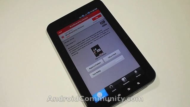 Verizon Galaxy Tab unboxing and hands-on demo смотреть онлайн