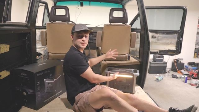 Why You Shouldn't Buy Any Other Power Station/Solar Generator - Anker 757 Overview In My VW Bus смотреть онлайн