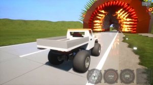 Monster vs Monster Truck! - Brick Rigs