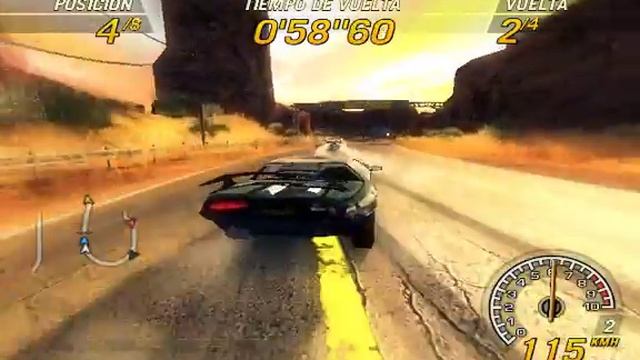 Flatout 2 - PC Gameplay [Desierto] [Intel GMA 3100] смотреть онлайн