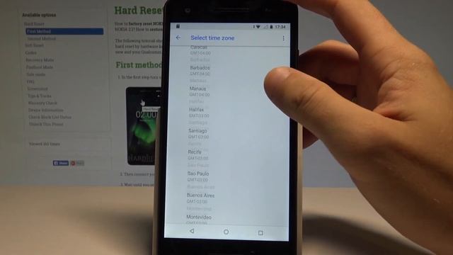 How to Set Up Date & Time in NOKIA 2.1 - Change Time Zone / Clock Settings смотреть онлайн