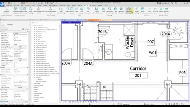Revit plugin Parameter of wall to opening смотреть онлайн