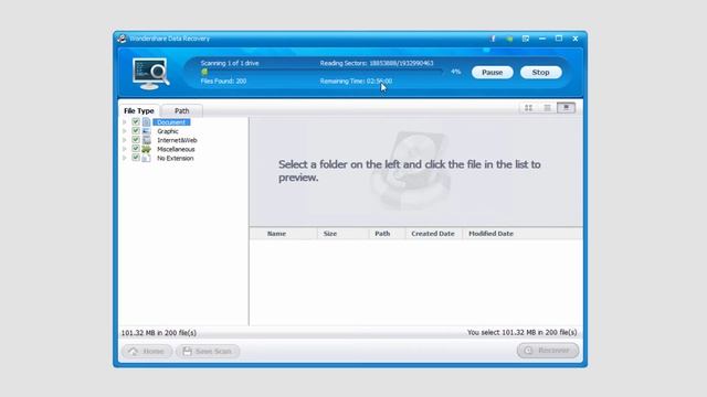 Partition Recovery of Wondershare Data Recovery (Win) смотреть онлайн