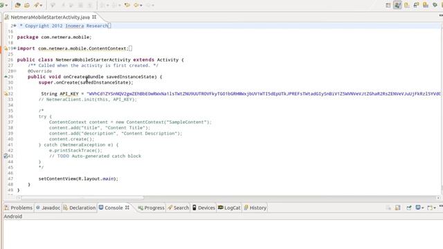 Netmera Tutorial: Basic API Call (Android) смотреть онлайн