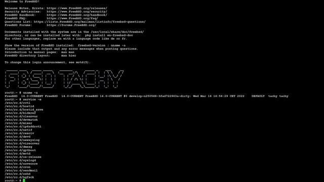 Tachyum Feature Preview FreeBSD смотреть онлайн