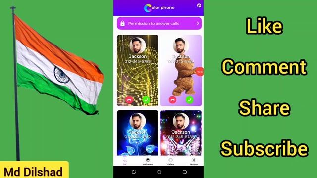 Color Phone Launcher | Best launcher in Android | flash call app | Color phone launcher app review смотреть онлайн