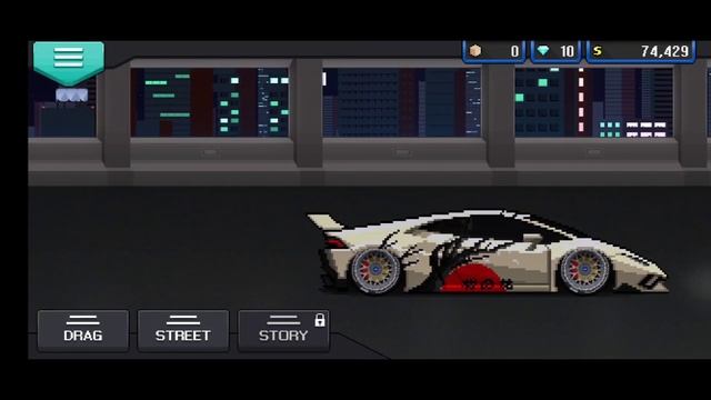 Lamborghini Huracan LBWK | Pixel Car Racer Wangan Edition
