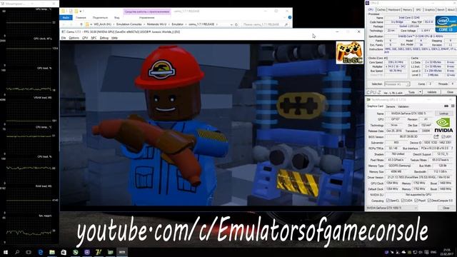 CEMU 1.7.1 Wii U Emulator - LEGO Jurassic World (2015). Ingame. Test #10 смотреть онлайн