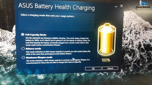 Battery Not Charging Above 59% & 79% / Installed Battery Health Charging Software And Solved It