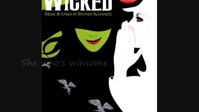 Wicked--"I'm Not That Girl" смотреть онлайн