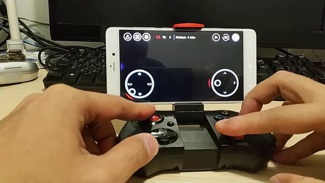 Control Tello with non-GameSir gamepad via Octopus app on Android смотреть онлайн