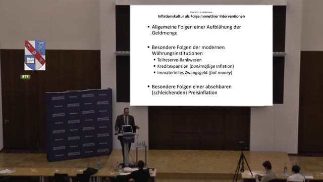 "Inflationskultur" - Prof. Dr. Jörg Guido Hülsmann (Ludwig von Mises Seminar 2015) смотреть онлайн