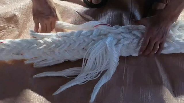 12 Strand Eye Splice in PP MULTIFILAMENT ROPE смотреть онлайн