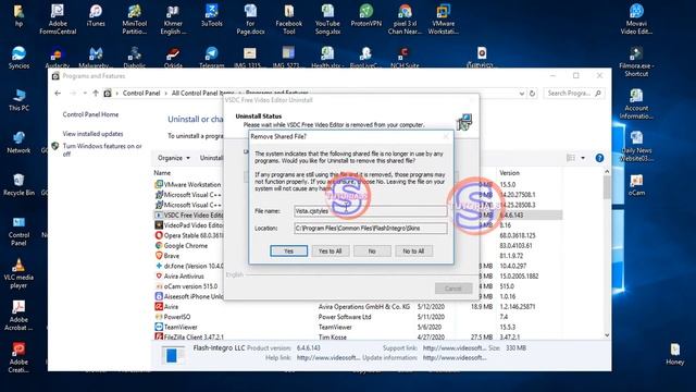 How to Uninstall VSDC Free Video Editor | Simple Tutorials смотреть онлайн