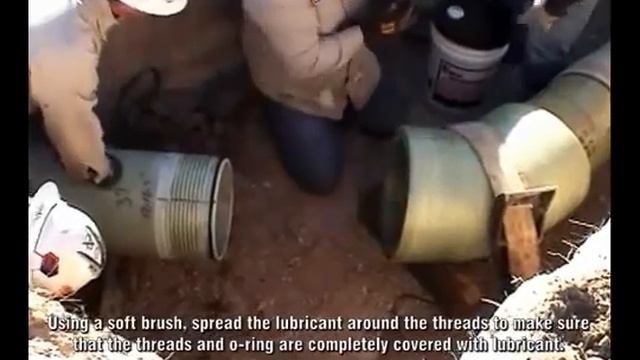 Installation of 12 | SSS Line Pipe Star Fiberglass | WesternFiberglass net смотреть онлайн