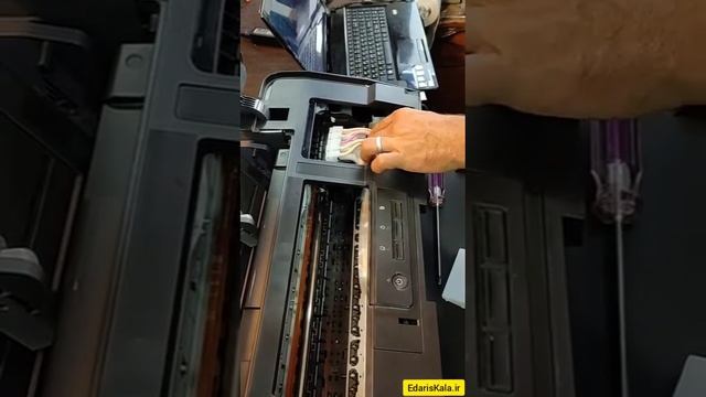 توضیحات مختصری در رابطه با پرینتر EPSON L1800 و رفع مشکلات смотреть онлайн