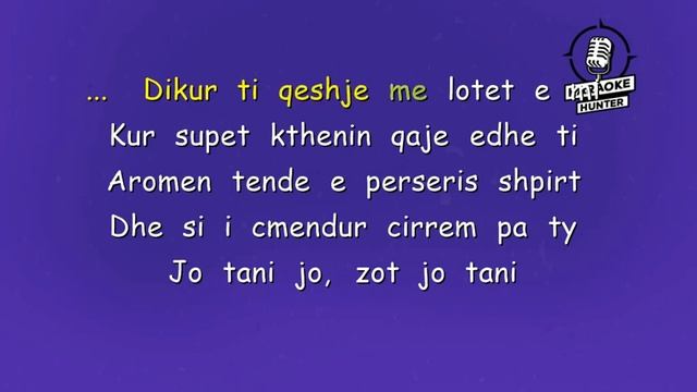 Jo Tani - Aurela Gace ft Aleksander Gjoka (HD Karaoke Version) смотреть онлайн