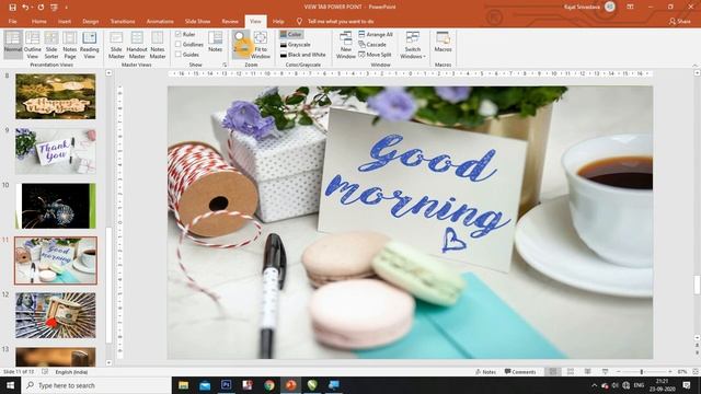 Powerpoint View Tab In Hindi | Powerpoint Online | Powerpoint Tutorial | Powerpoint In Hindi смотреть онлайн
