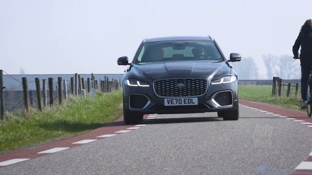 Jaguar XF Sportbrake (2021) - AutoWeek Review - English subtitles смотреть онлайн