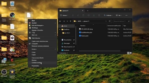 Como quitar icloud iphone 11,12, 13 promax GRATIS 2023 modificar ipsw y plist
