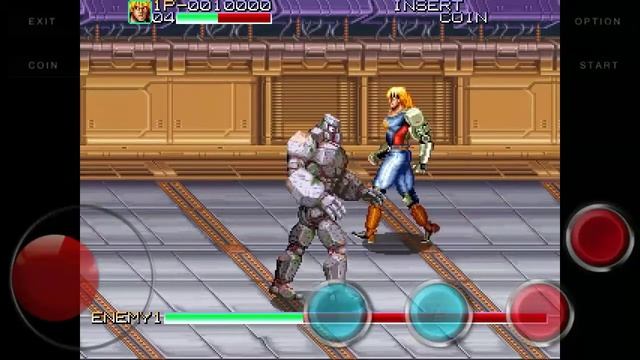 NIGHT SLASHERS, Emulator MAME, Android. смотреть онлайн