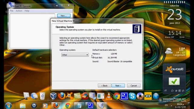 الجزء الاول شرح برنامج Microsoft virtual PC смотреть онлайн
