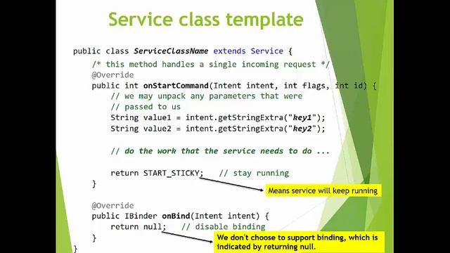 Android Advanced : Services in Android смотреть онлайн