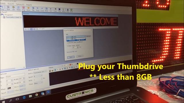 How to program the text into the LED Display message board using PowerLED | LED Display Malaysia смотреть онлайн