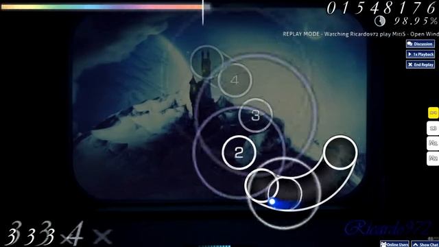 Osu! | MiTiS - Open Window (feat. Anna Yvette) [Hard] смотреть онлайн