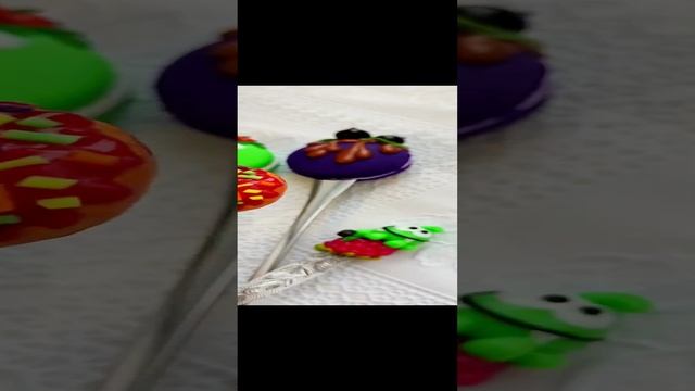 Декор ложек из полимерной глины смотреть онлайн