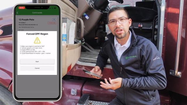 2013 Peterbilt Paccar MX-13 Forced DPF Regen App | #OTRDiagnostics смотреть онлайн