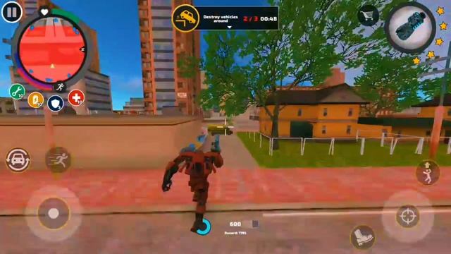 Rope hero transformer vs army base | Rope hero vice town new android game | Games on смотреть онлайн