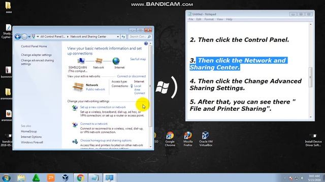 How to Configure File and Printer Sharing смотреть онлайн