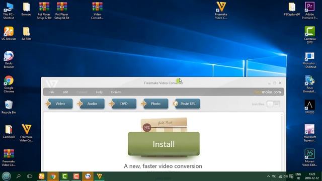 تثبيت وتفعيل برنامج Freemake Video Converter آخر إصدار 2019 смотреть онлайн