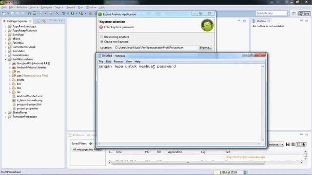 Cara membuat Apk dengan Eclipse IDE смотреть онлайн
