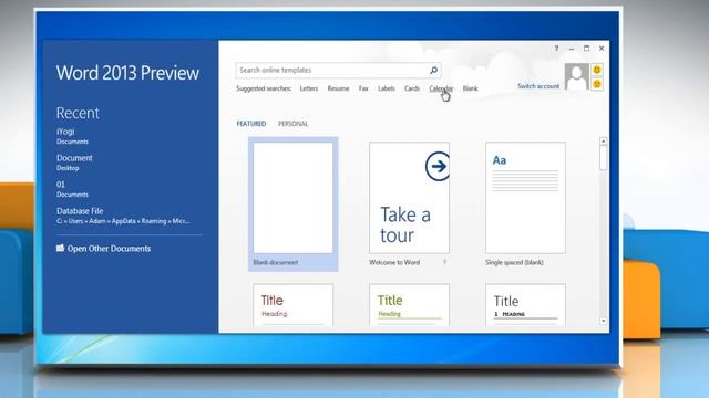 How to Create a Calendar in Microsoft® Word 2013 on Windows® 7 смотреть онлайн