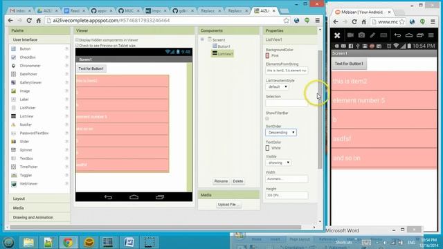 AiLiveComplete - Android ListView смотреть онлайн