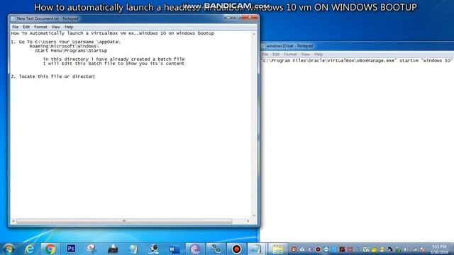 How to automatically launch a headless virtualbox windows 10 vm part1 смотреть онлайн