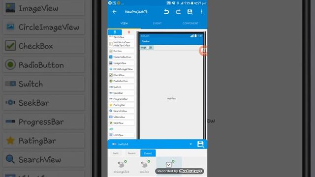 Toggle Switch Tutorial in sketchware.....tutorial#87....Dakat studio смотреть онлайн