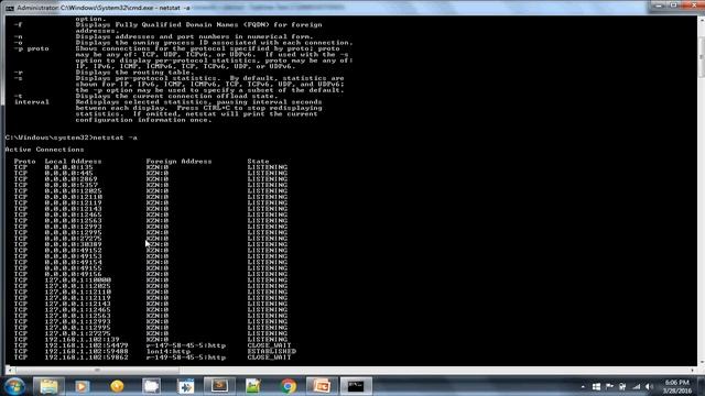 Internet Technology - Diagnostic Commands ARP IPCONFIG TRACERT NETSTAT смотреть онлайн