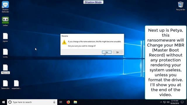 Shadow Defender Vs. Ransomware, it survives. смотреть онлайн