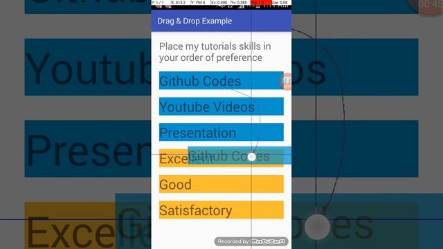 Best Drag and Drop TextView Android App Test for Android tutorials for beginners смотреть онлайн