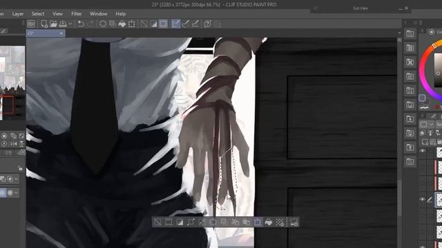 23rd birthday speedpaint Clip Studio Paint смотреть онлайн
