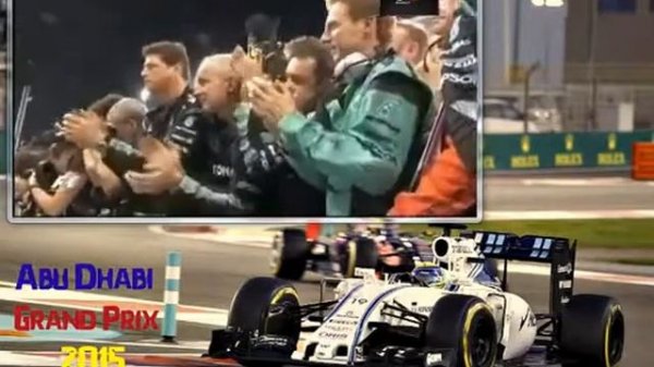 Формула 1  Гран При Абу Даби 2015  Победный Финиш Росберга