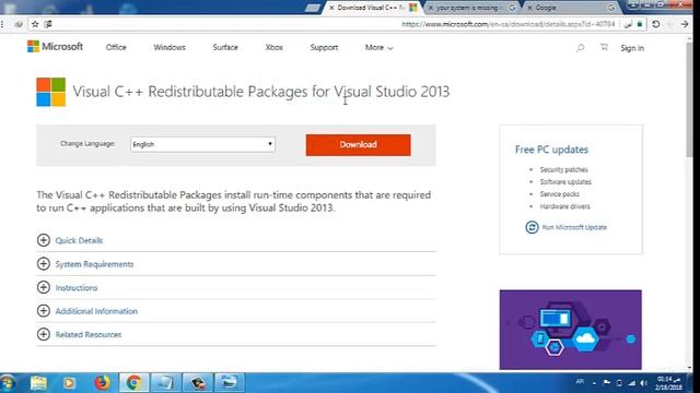 حل مشكلة 2018 your system is missing runtime components that obs studio requires смотреть онлайн