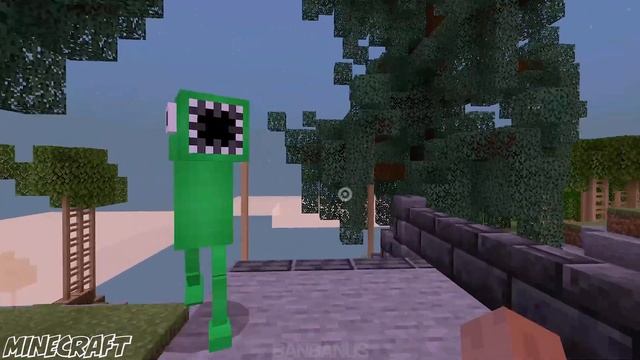 Garten of Banban 4 ALL JUMPSCARES VS ROBLOX Rainbow Friends Chapter 2 vs MINECRAFT смотреть онлайн