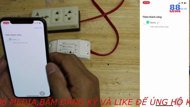 Công tắc thông minh điều khiển từ xa bằng điện thoại. смотреть онлайн