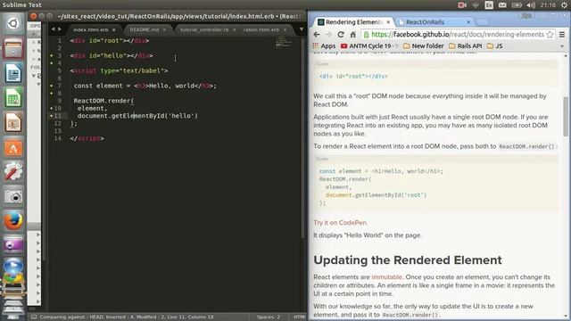 Belajar React On Rails part 2 смотреть онлайн
