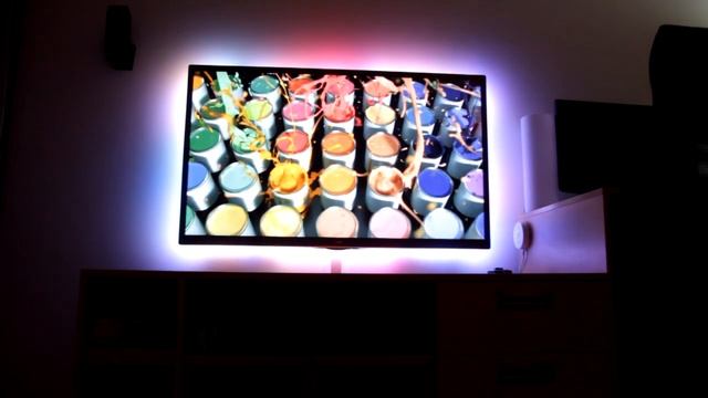LG 47" - Ambibox adalight demo with Philips Hue смотреть онлайн